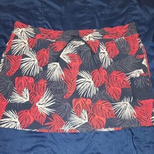 Columbia Navy and Red Skort